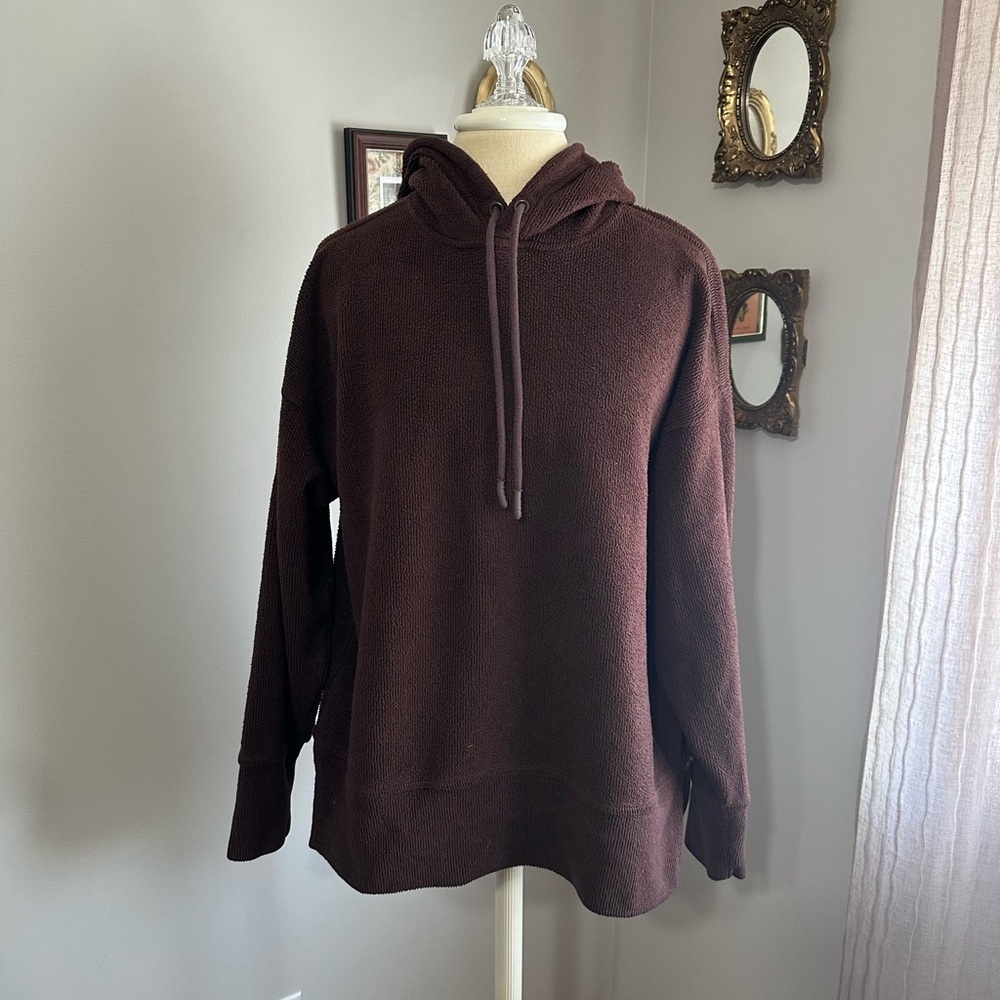 Fabletics Chocolate Brown Hoodie